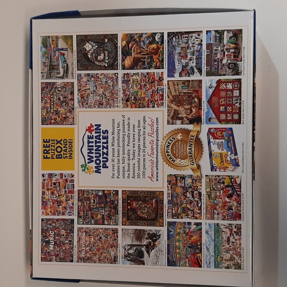 White Mountain Readers Paradise 1000 piece puzzle - Picture 2 of 3